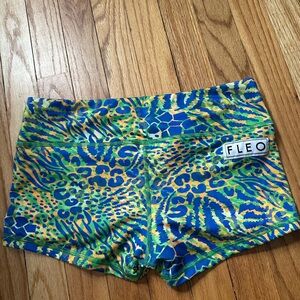 Fleo Wild Lime Colada Shorts